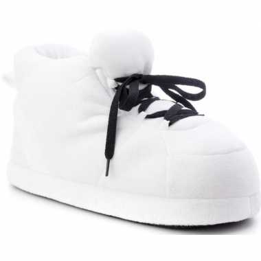Sneakers sloffen/sloffen wit voor dames
